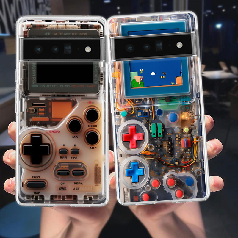 Gaming Console In Phone - غطاء حافظة هاتف لهاتف Google Pixel