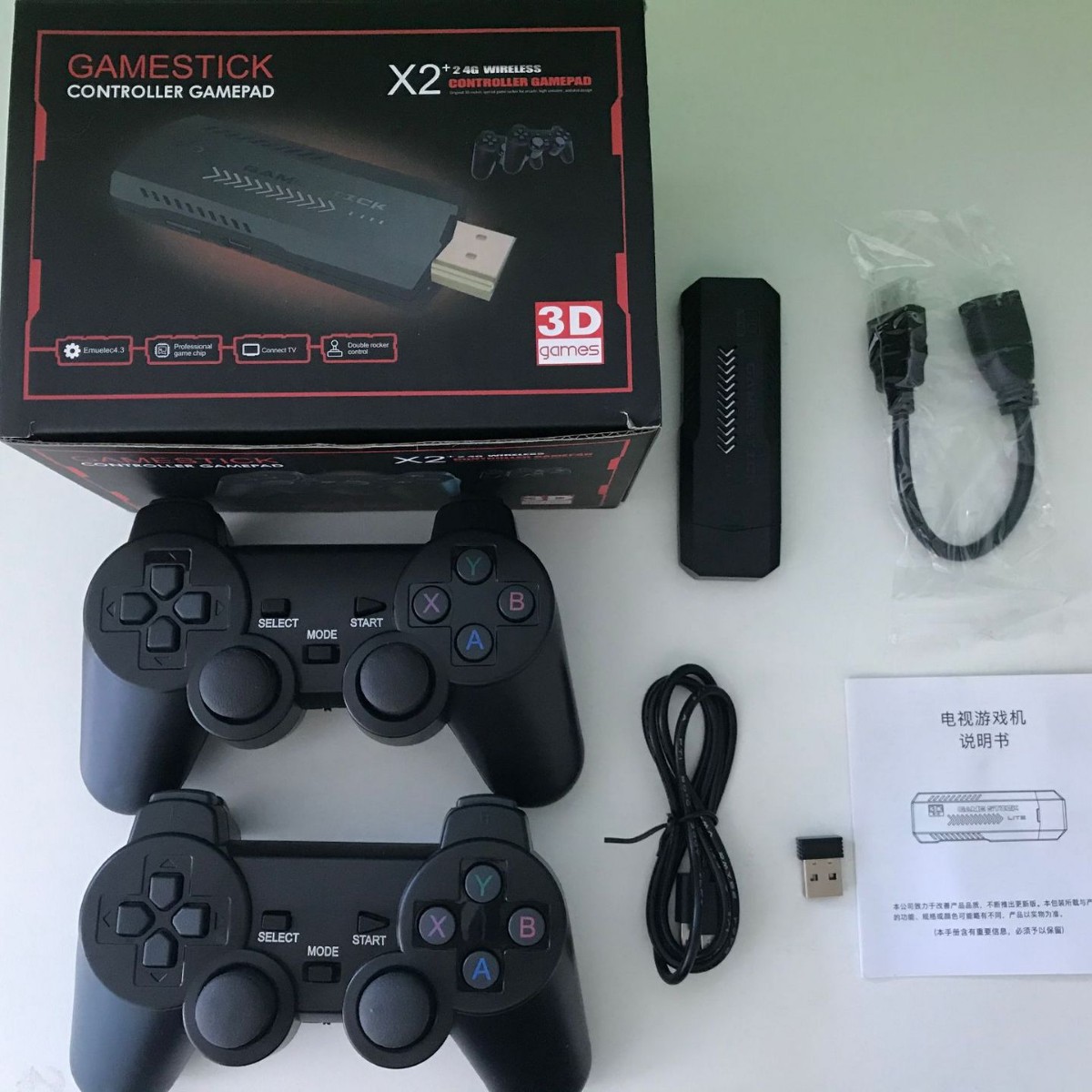 Gaming Console X2 - وحدة تحكم ألعاب فيديو ريترو X2