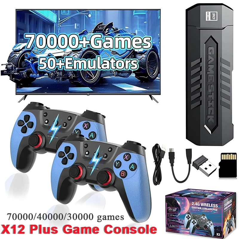 Gaming Console X2 - عصا ألعاب ريترو X2 بسعة 128