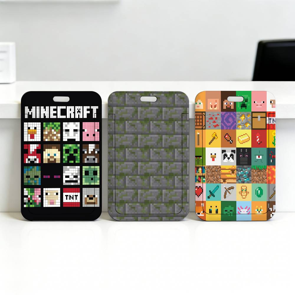 حامل بطاقات شفاف بتصميم لعبة م - مراجعة Gaming Console With Minecraft وسعره