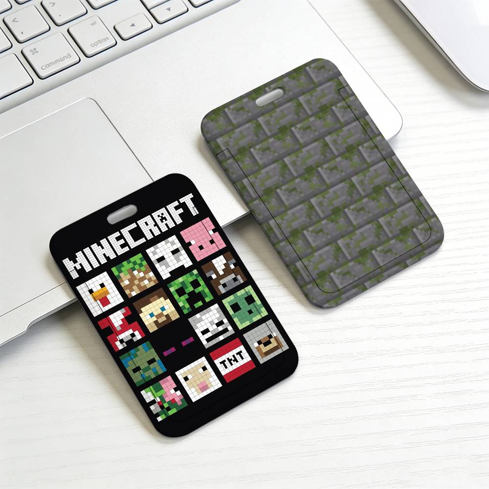 حامل بطاقات شفاف بتصميم لعبة م - مراجعة Gaming Console With Minecraft وسعره