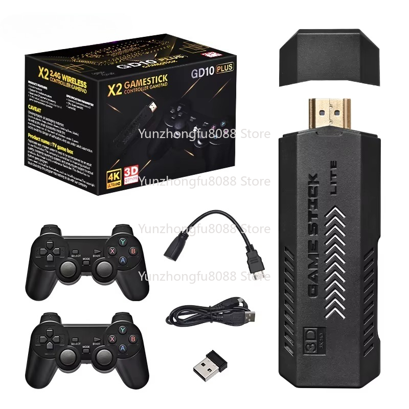 L GD10 Plus Game Stick 4k Blac - مراجعة Gaming Console X2 وسعره