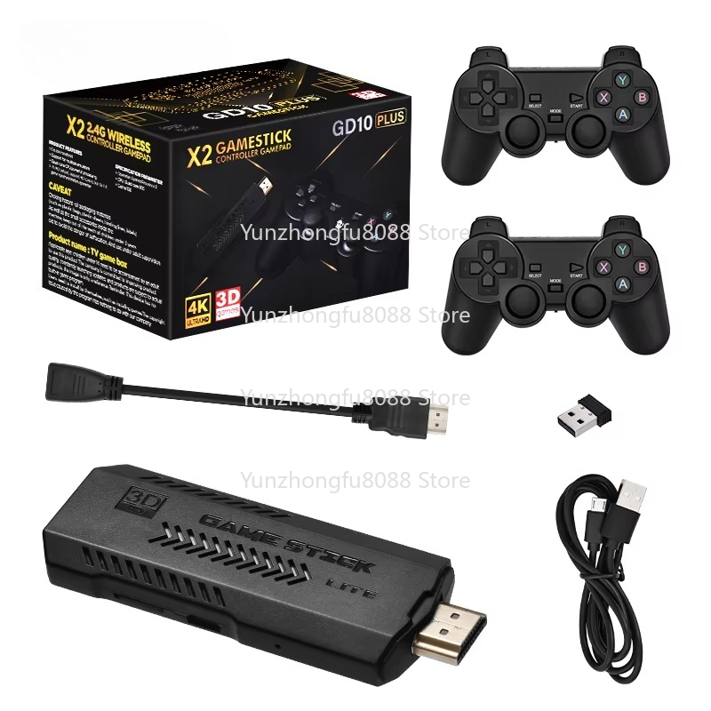 L GD10 Plus Game Stick 4k Blac - مراجعة Gaming Console X2 وسعره