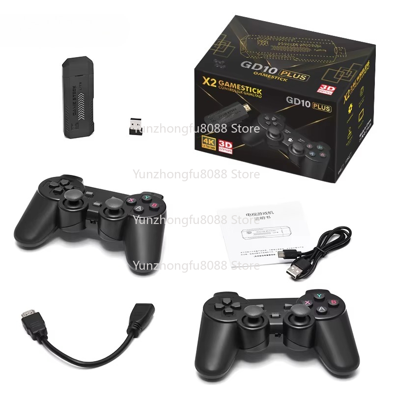 L GD10 Plus Game Stick 4k Blac - مراجعة Gaming Console X2 وسعره