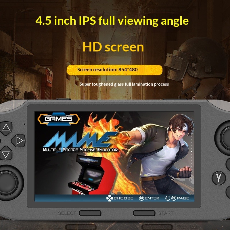 جهاز ألعاب محمول SF3000 بشاشة  - مراجعة Gaming Console Download وسعره