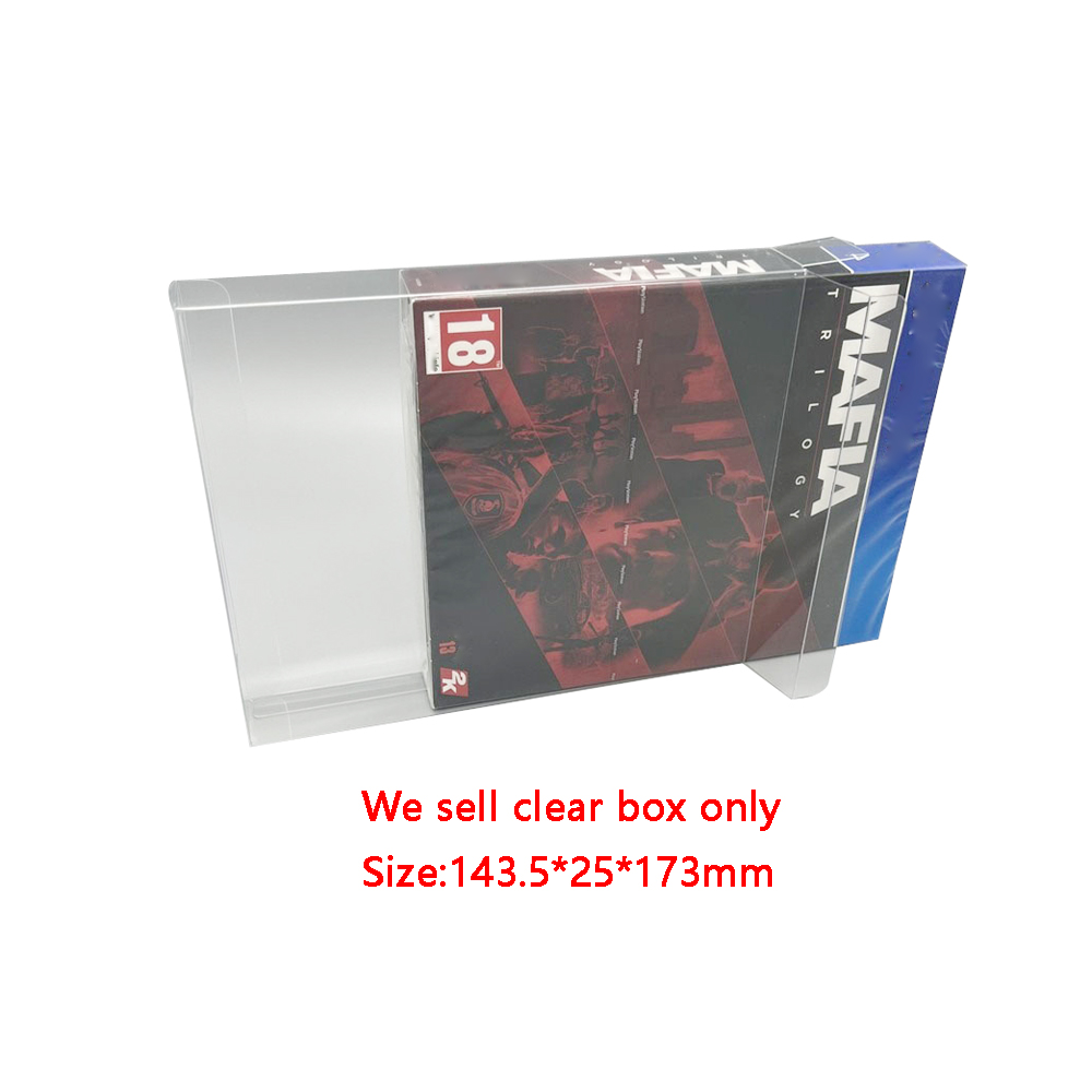 واضح PET غطاء علبة ل PS4 مافيا - مراجعة Gaming Console Best وسعره