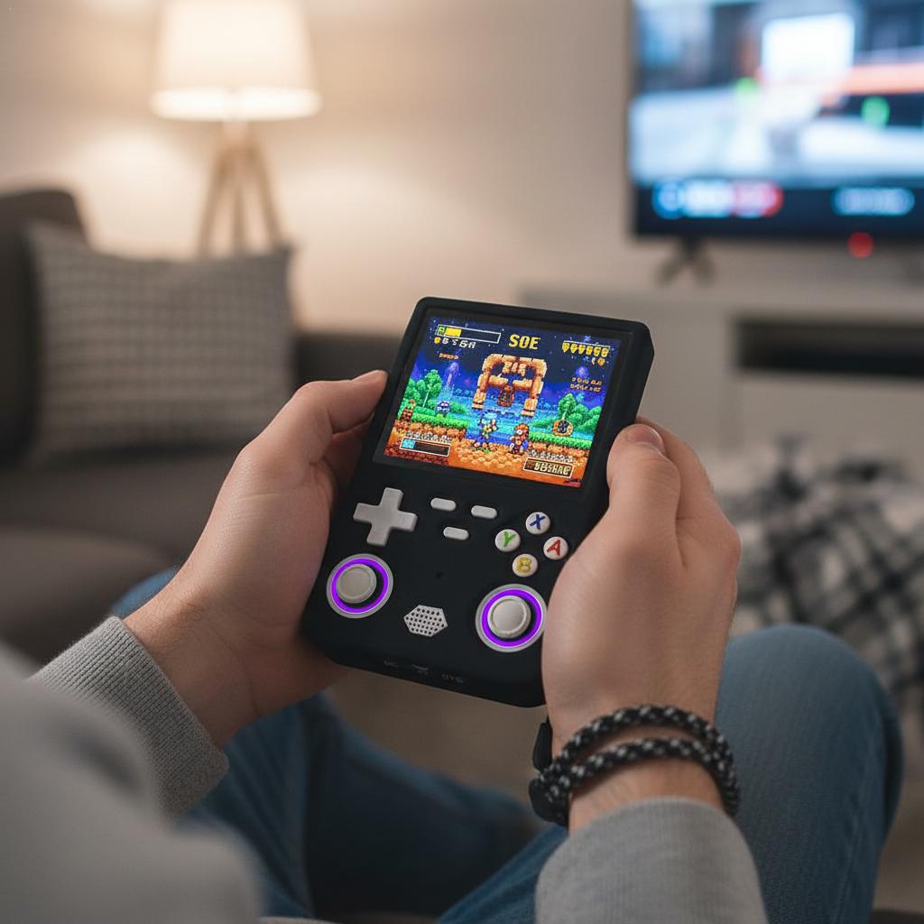 ل R36 الترا سيليكون واقية يده  - مراجعة Gaming Console R36 Ultra وسعره