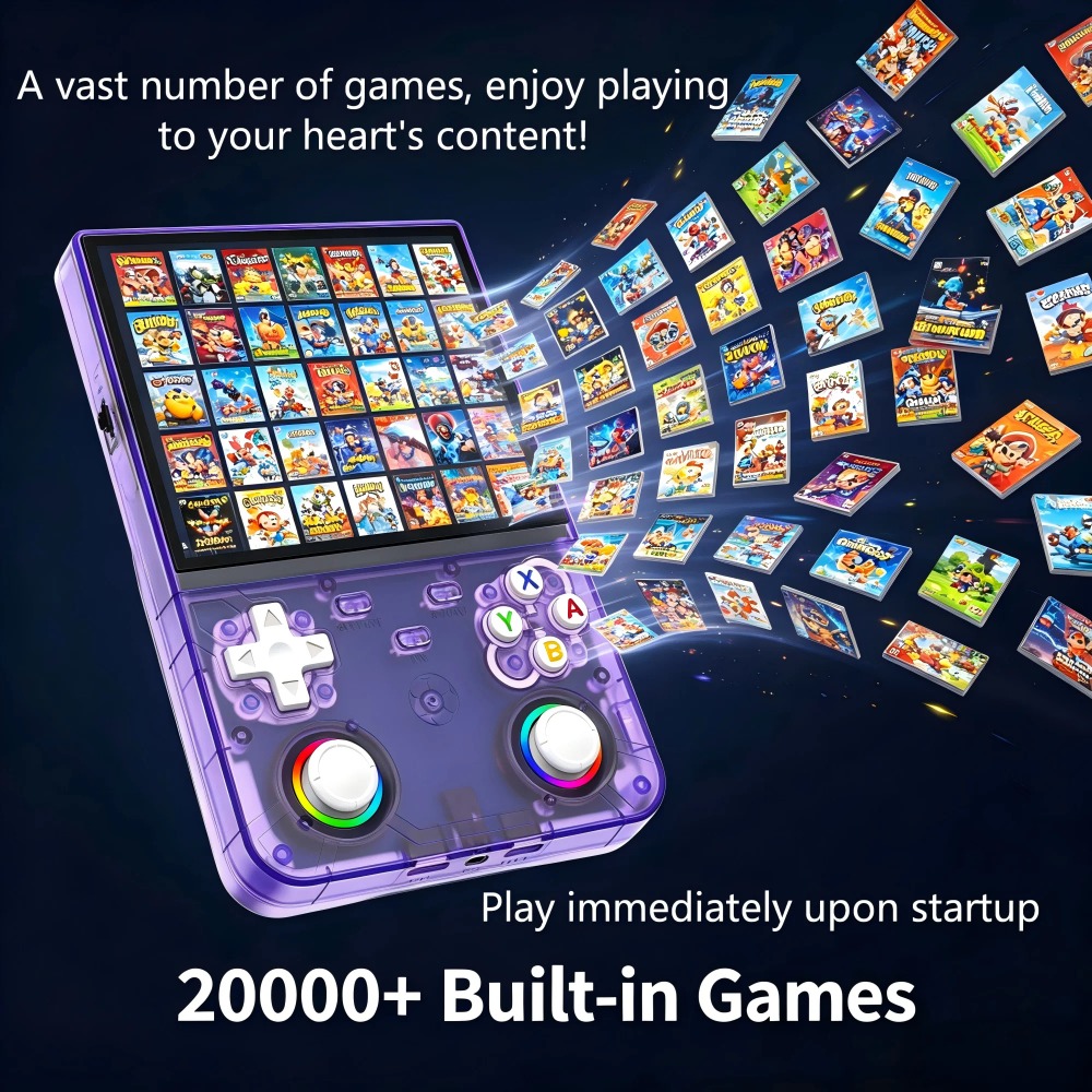 جهاز ألعاب محمول R36 Ultra X ر - مراجعة Gaming Console R36 Ultra وسعره