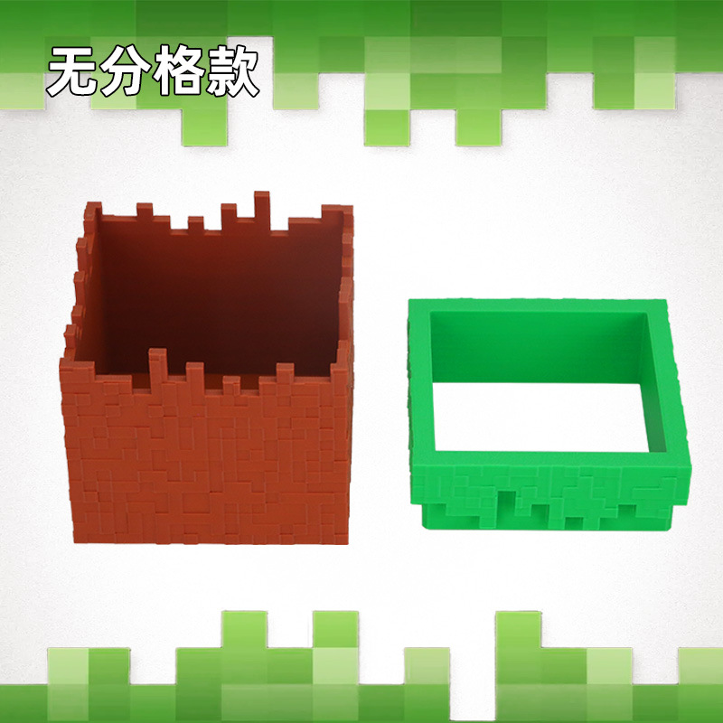صندوق تخزين مكتبي بتصميم مكعب  - مراجعة Gaming Console With Minecraft وسعره