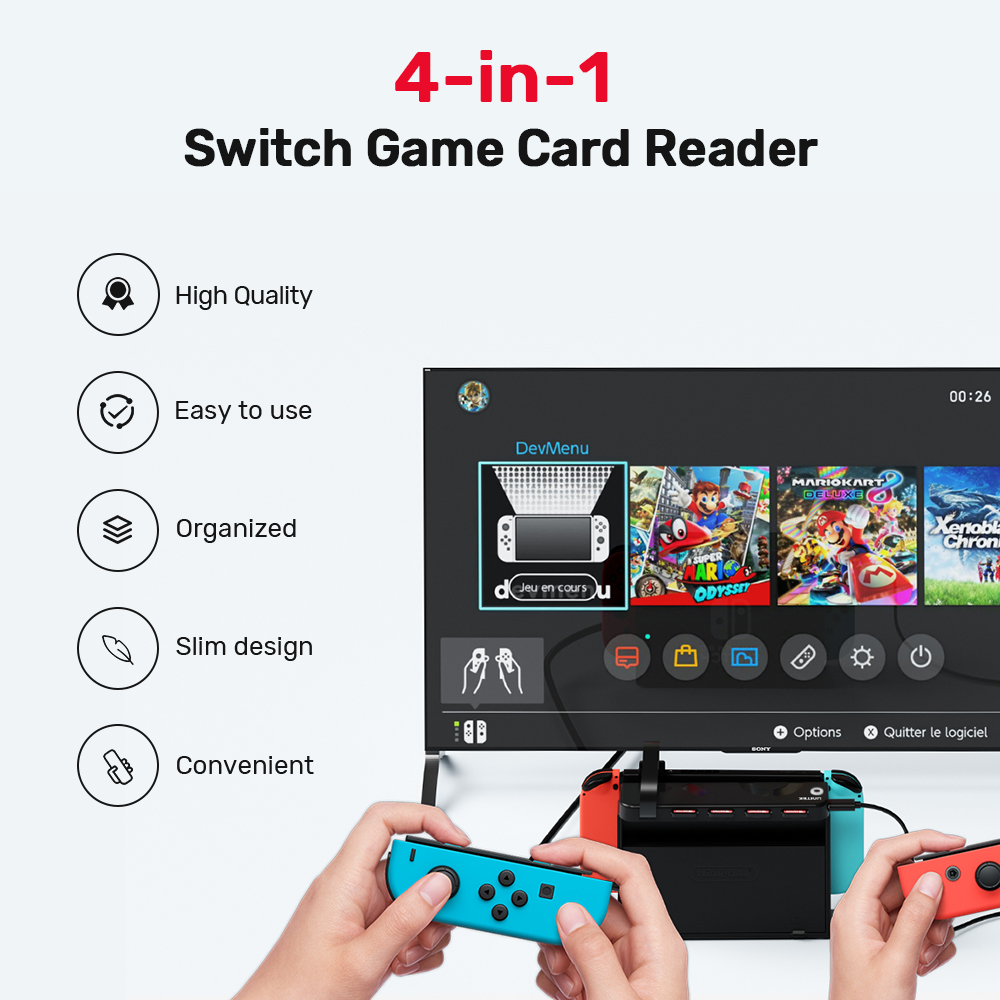قارئ بطاقات الألعاب المحمول G1 - مراجعة Gaming Console Station وسعره