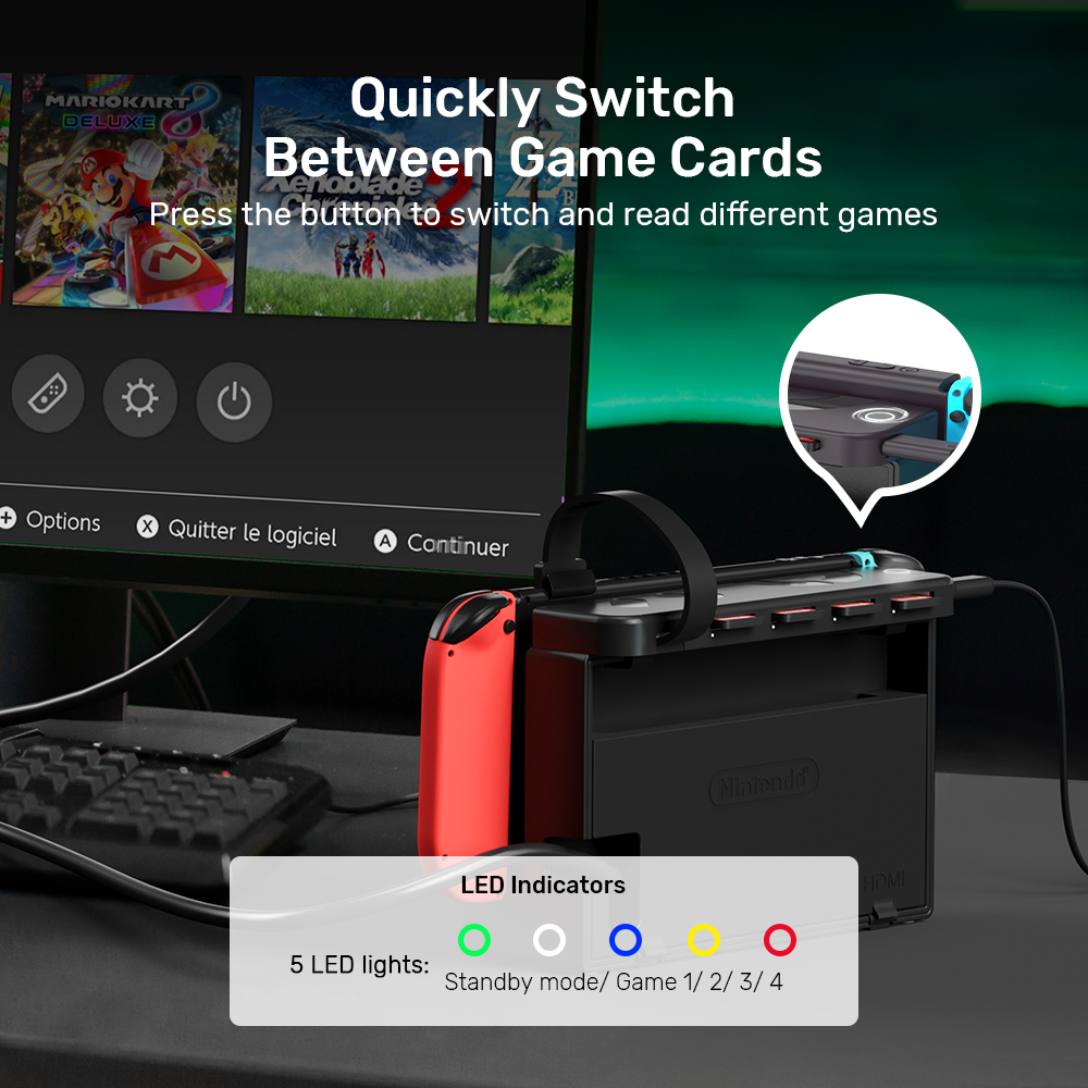 قارئ بطاقات الألعاب المحمول G1 - مراجعة Gaming Console Station وسعره