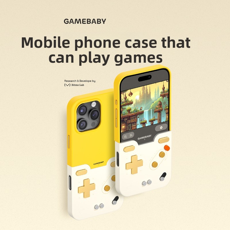 غطاء هاتف BitmoLab GAMEBABY بت - مراجعة Gaming Console In Phone وسعره