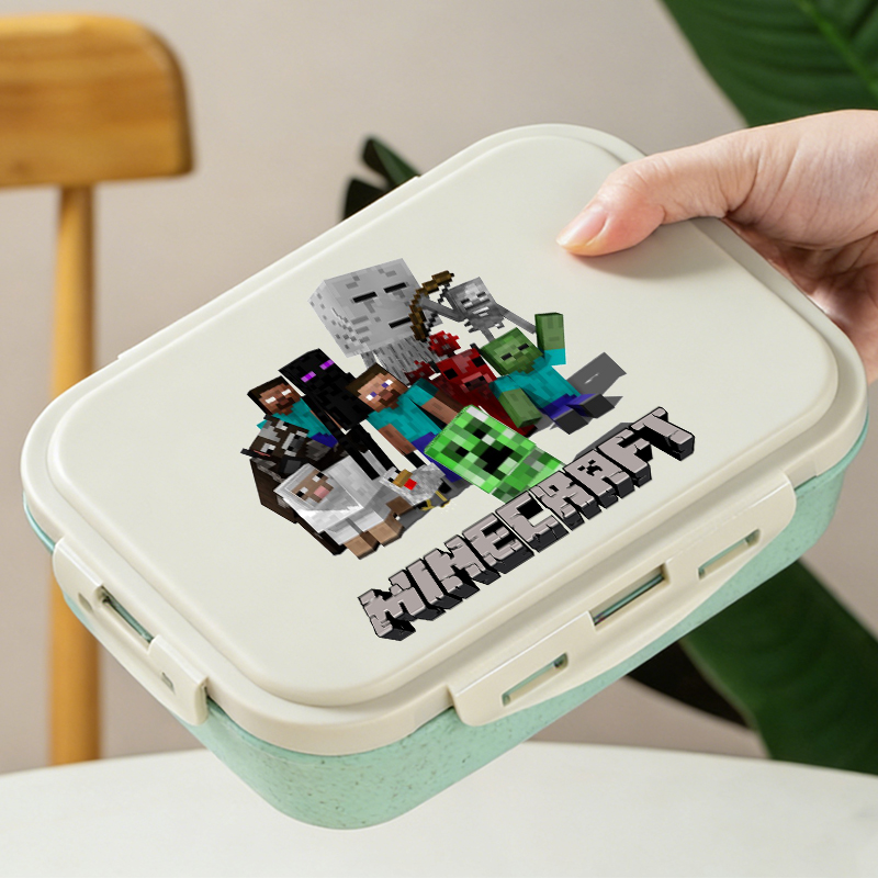 صندوق غداء بينتو بتصميم ماينكر - مراجعة Gaming Console With Minecraft وسعره