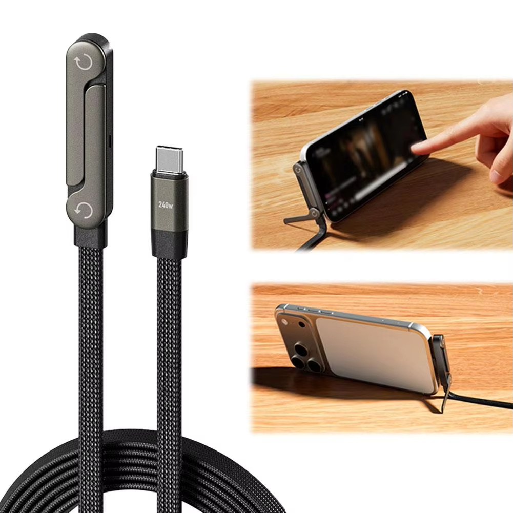 كابل شحن 240 واط 2 في 1 مع حام - مراجعة Gaming Console For Your Phone وسعره