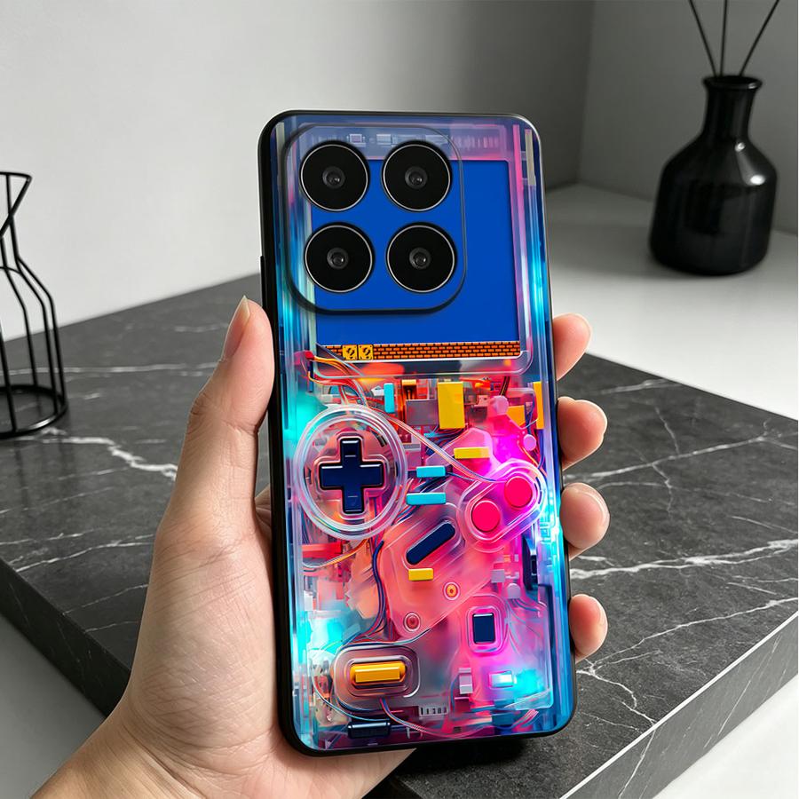 غطاء هاتف ملون بتصميم وحدة تحك - مراجعة Gaming Console X6 وسعره