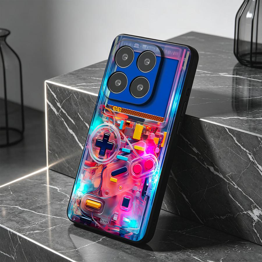 غطاء هاتف ملون بتصميم وحدة تحك - مراجعة Gaming Console X6 وسعره