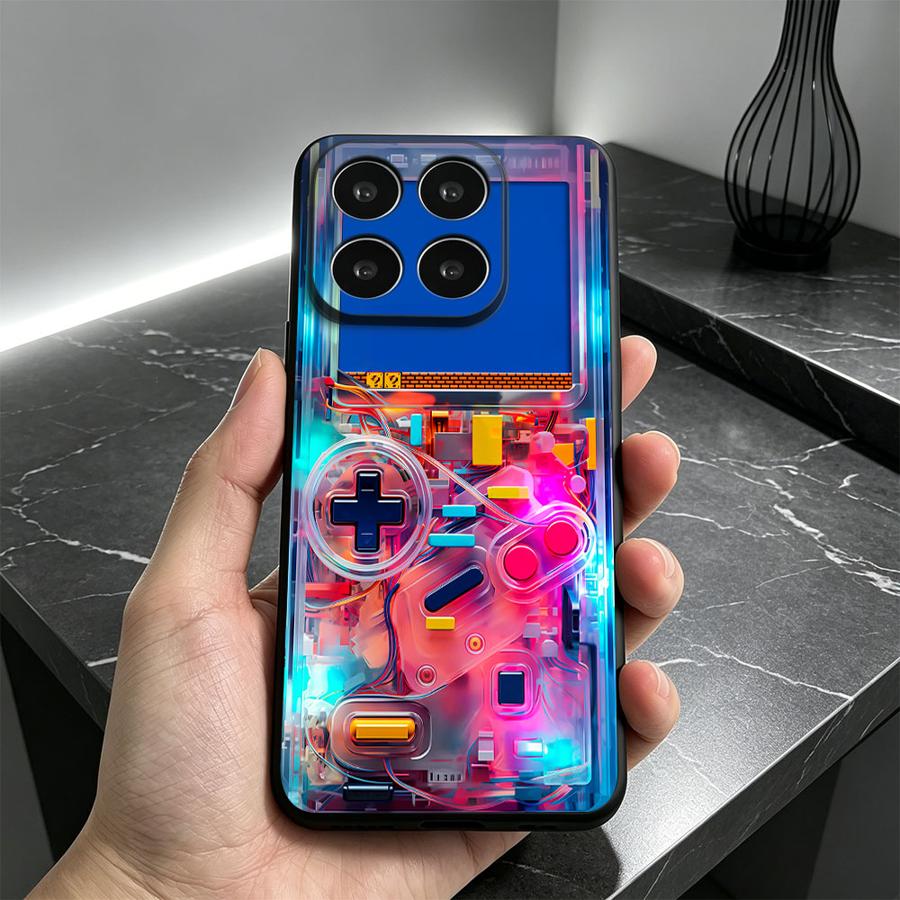 غطاء هاتف ملون بتصميم وحدة تحك - مراجعة Gaming Console X6 وسعره