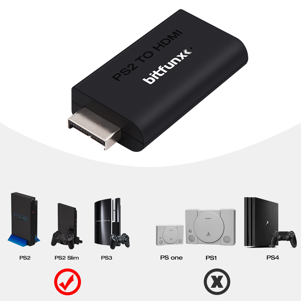 محول BitFunx من PS2 YPBPR إلى  - مراجعة Gaming Console Station وسعره
